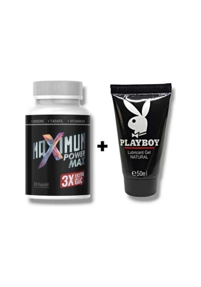 Maximum Power Max 3x Erkeklere Çok Özel 30lu Muzice Kayganlaştırıcı Jel 50 Ml