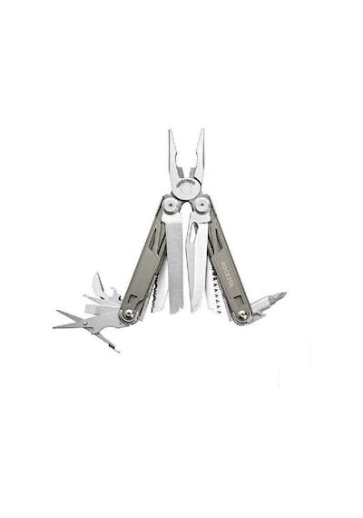 Rocktol Kamp 19 Fonksiyonlu Multitool Pense Kılıflı Gri - Gümüş