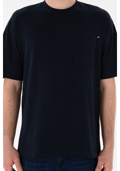 U.S. Polo Assn. Erkek Comfort Fit Bisiklet Yaka Lacivert Tişört 50305990-VR033 U.S. Polo Assn. Erkek Comfort Fit Bisiklet Yaka Lacivert Tişört 50305990-VR033