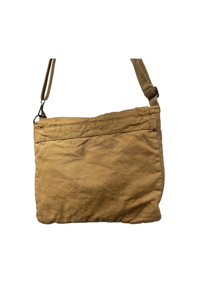 Old Cotton Cargo Vintage Salaş Kaliteli Unisex Günlük Gezi Kamp Okul Postacı Omuz Çantası San Diego 32 Cm X 25 Cm CAMEL