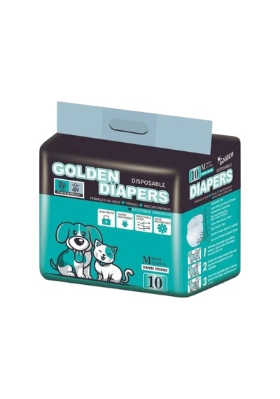 Diapers Köpek Bezi M Boy 10 Lu