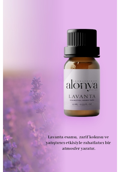 Lavanta Esansiyel Uçucu Koku Yağı Buhurdanlık Esansı Oda Kokusu Ve Aromaterapi Yağı 10 Ml Lavanta