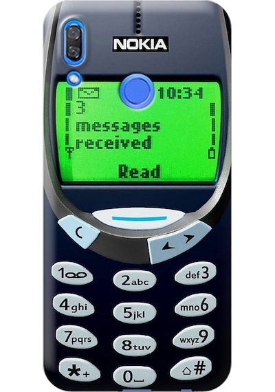Tüm Modellere Uyumlu Nokia 3310 Tasarımlı Telefon Kılıfı Y-retro8