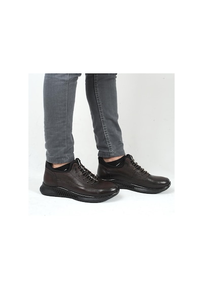 Dropland 8351 Kahve Milano %100 Deri Erkek Casual Ayakkabı Kahverengi