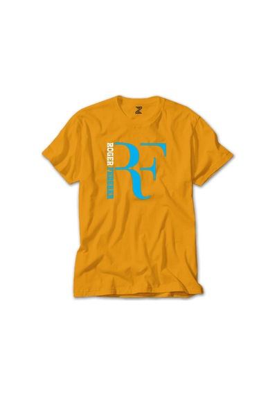Roger Federer Blue Logo Lacivert Tişört
