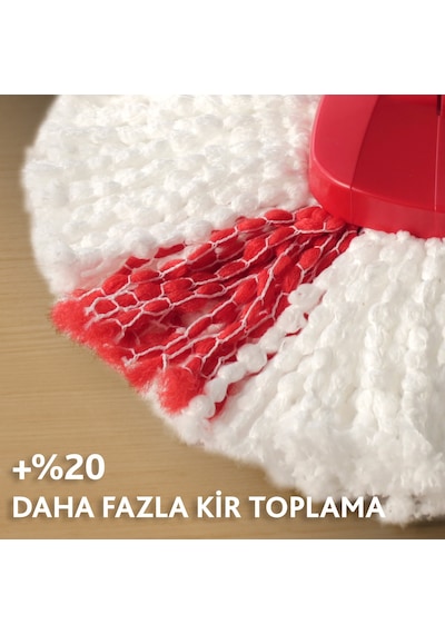 Vileda Turbo Temizlik Seti Mikrofiber Yedek Paspas 3'lü