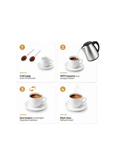 Shazel Hazır Türk Kahvesi Kaymaklı 100 Gr 16 Paket