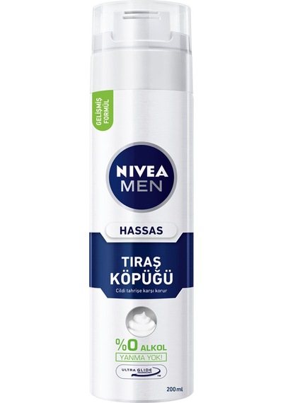 Nivea Men Tıraş Köpüğü Hassas 200 Ml