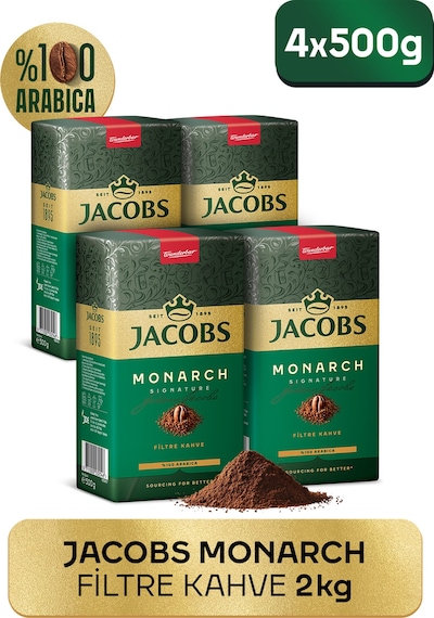 Jacobs Monarch Filtre Kahve 2'li 2 x 500 G