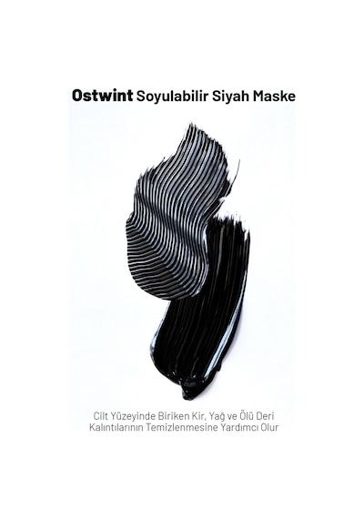 Ostwint Professional Peel-Of Soyulabilir Siyah Maske 150 ML