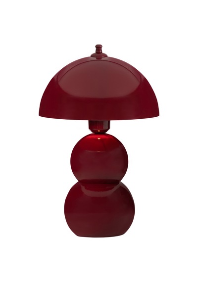 Mudo Home Amora Abajur 34cm Bordo Çok Renkli