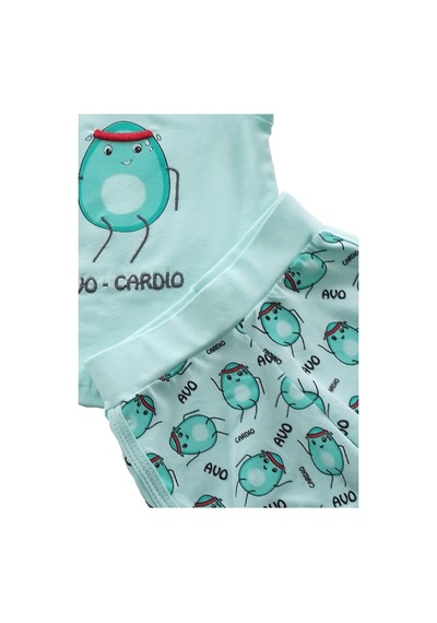 Çarşınet Piero Kids | Kız Bebek Ikili Takım Şortlu Avocardio Alt Üst Takım (426355573) Mint Yeşili