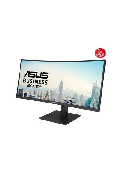 Asus Va34vcpsr 34 Va Kavisli Freesync 3440x1440 4ms 100hz 300cd Kavisli Çerçevesiz Monitör