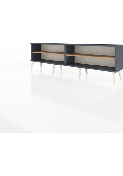 Arges Tv Ünitesi 2 Raflı 176x30x51 Antrasit-antrasit/çam Antrasıt/atlas Çam Arges Tv Ünitesi 2 Raflı 176x30x51 Antrasit-antrasit/çam Antrasıt/atlas Çam