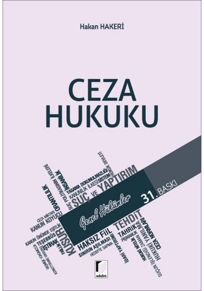 Ceza Hukuku Genel Hükümler Hakan Hakeri