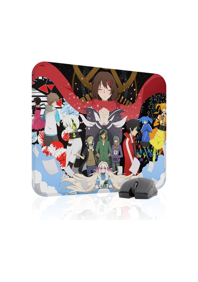 Kagerou Project Kaymaz Dikişli Kauçuk Oyuncu Mousepad V2 - 48x40 Xl Gaming Mouse Pad Fare Altlığı