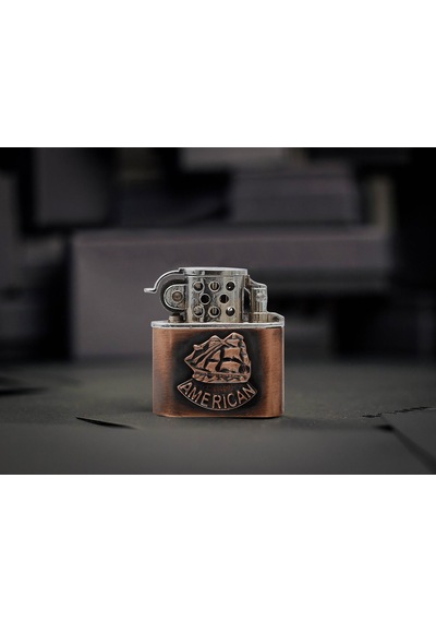 Zekupp Joker Çakmak - Zippo Gemi Tasarımlı Çakmak