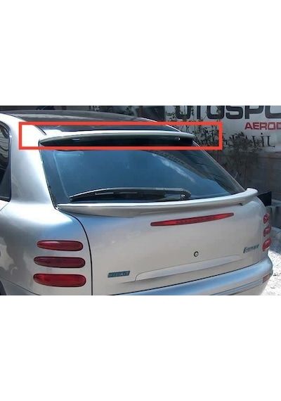 Fiat Brava Spoiler (Cam Üstü) - Mat Siyah STR-997