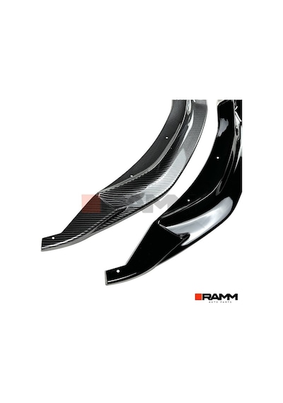 Bmw M3 M4 F80 F81 F82 F83 Ön Lip Parlak Siyah