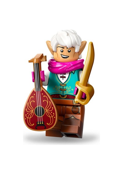 Minifigür 71047 Dungeons & Dragons - 09 : Elf Bard