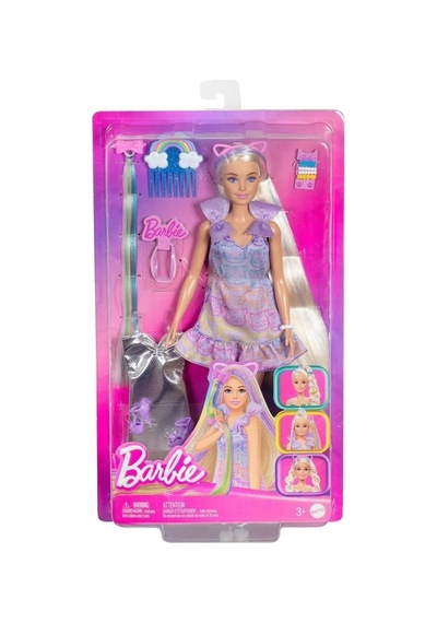 Nessiworld Jct72 Barbie Upuzun Muhteşem Saçlı Bebek - Saç Tasarım Oyun Seti Diğer