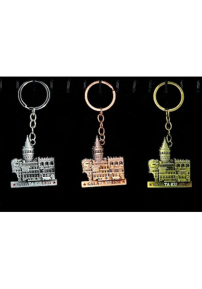 Metal Galata Kulesi Anahtarlık Alk2214 61535272