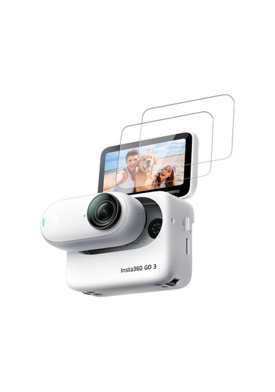 Insta360 Go 3 Uyumlu 2 Adet Şeffaf Hidrojel Ekran Film Nano Jelatini