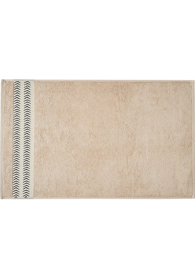 Nuvomonn Ethnic Yüz Havlusu E3 - Bej - 50x80 Cm Renkli