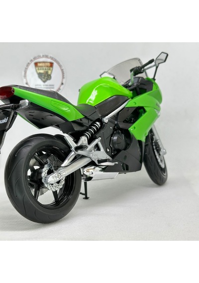 Kawasaki Ninja 650r 1:10 Diecast Lisanslı Motosiklet Model 22 Cm Koleksiyonluk & Biblo Maket