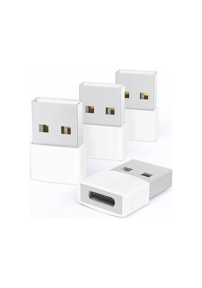 Usb-c Adaptör 4'lü Paket Tip C Dişi Usb Dönüştürücü Magsafe Apple Watch İphone Uyumlu