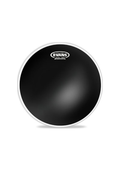 Evans Tt18chr Deri 18 Black Chrome Tom Clear Çift Kat 14,5 Mil