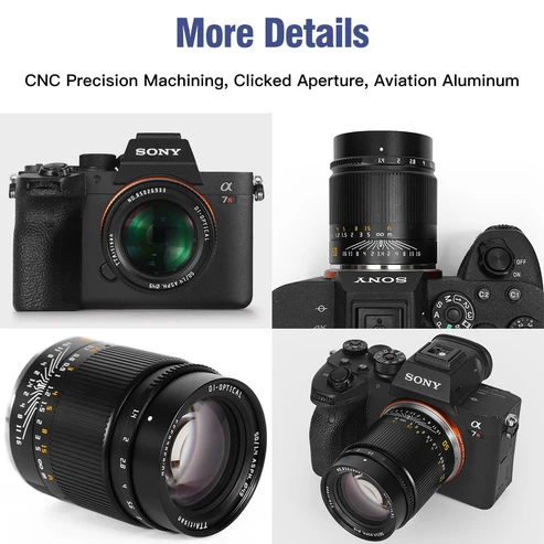 Ttartisan 50mm F1.4 Multi Mount Lens Canon Rf, Siyah