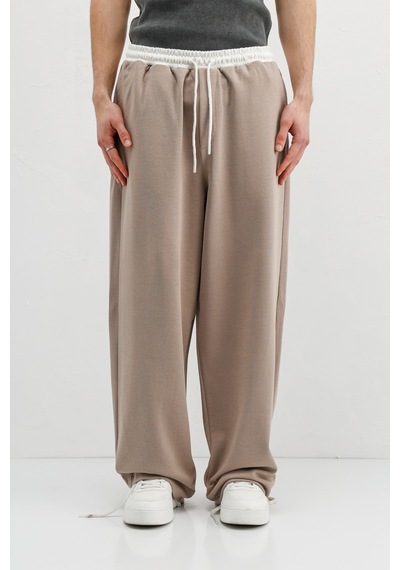 Vamos Baggy Fit Eşofman Alt V80-41 Vizon
