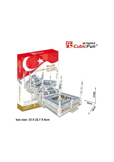 Cubic Fun 3D 321 Parça Puzzle Sultan Ahmet Camii