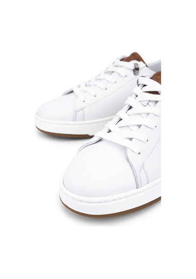 Tamer Tanca Erkek Hakiki Deri Beyaz Sneakers & Spor Ayakkabı 1174 505 Erk Ayk Y26 Beyaz