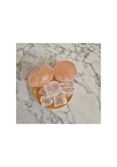 Oval Kalıp Himalaya Tuz Sabunu 2 Adet Ve 500 Gr Sole Tuzu