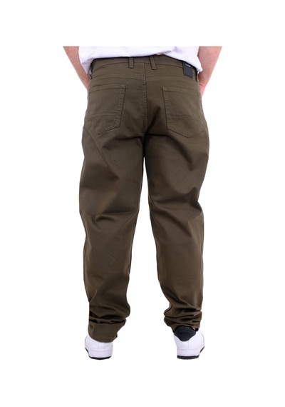 Mode Xl Büyük Beden Erkek Gabardin Pantolon 5 Cep Doğa Classic 22920 Haki Haki