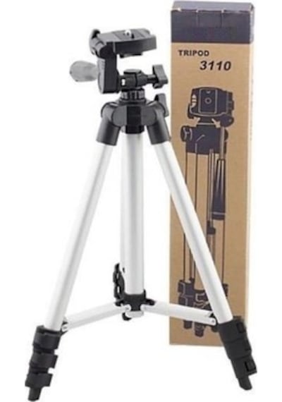 Telefon Ve Kamera Tutucu Tripot Ayak 105 Cm -Telefon Tutuculu