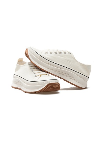 Lufian Shay Kadın Tekstil Casual Ayakkabı 24k 121230006 Z Beyaz
