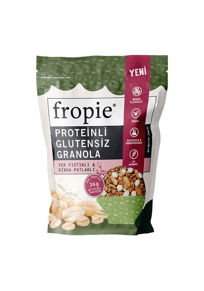 Fropie Protein Yer Fıstık & Kinoa Granola 240g - 5 Adet Tarı