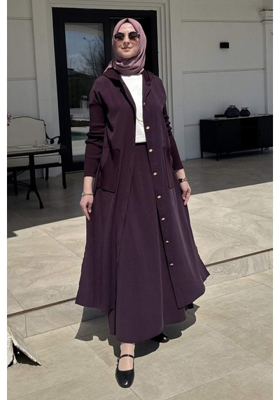 Rabia Şamlı Ada Modal Kap Mürdüm Normal