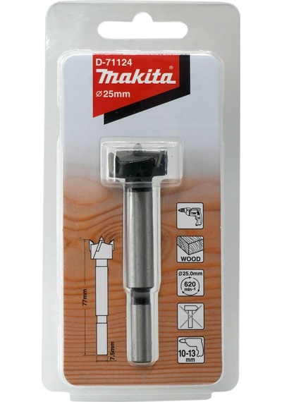 Makita D-71124 Tas Menteşe Maktap Ucu 25 Mm
