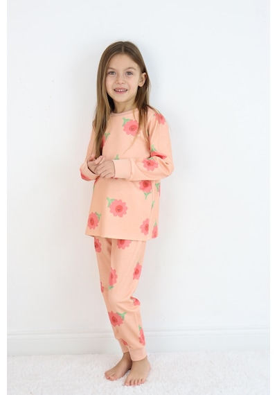 Kız Pijama Takımı Pembe