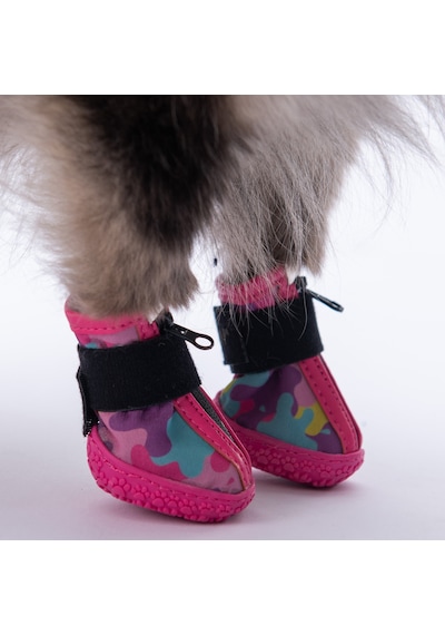 Pawstar Rosea Camouflage Köpek Ayakkabısı