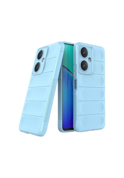 Newface Vivo Y27 Kılıf Optimum Silikon - Sky Blue Açık Mavi