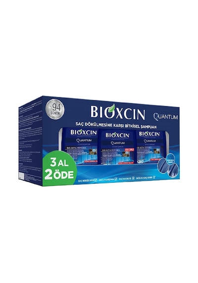 Bioxcin Quantum Yağlı Şampuan 3 Al 2 Öde