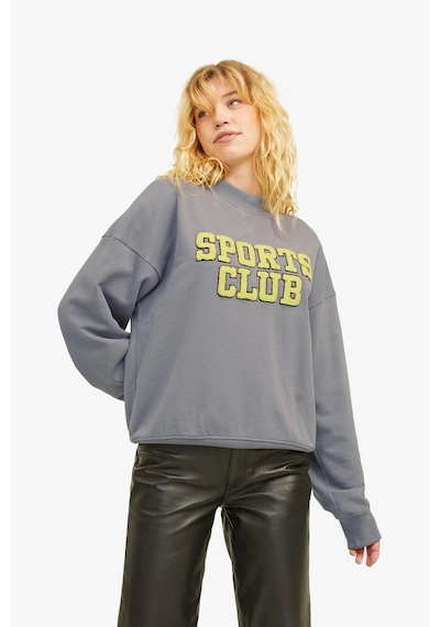 Jjxx Jxriri Loose Kadın Gri Sweatshirt 12263678-mockingbird Gri