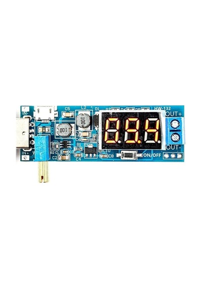 5v'dan 3.3v 9v 12v 24v'a Dc-dc Usb Gerilim Yükseltici Modülü Standart