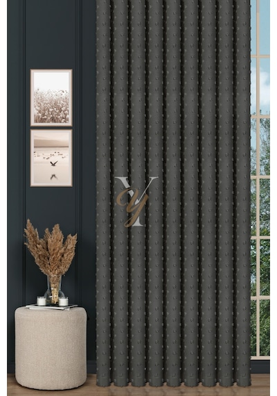 Armani Fon Perde V-680 Gri Gri