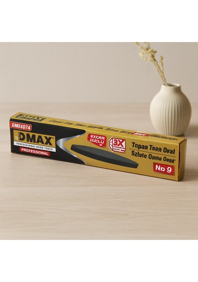 İnce Oval Bileme Taşı - Tırpan 229 Mm